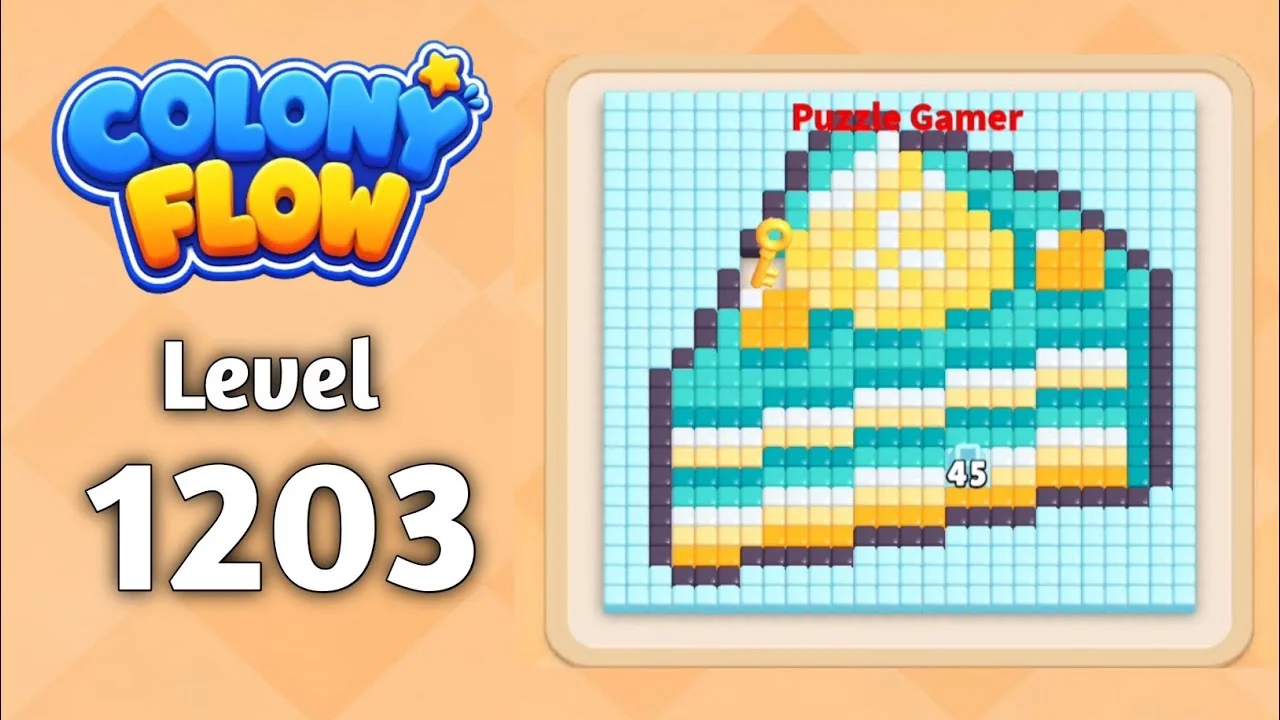 Colony Flow! Level 1203 board layout