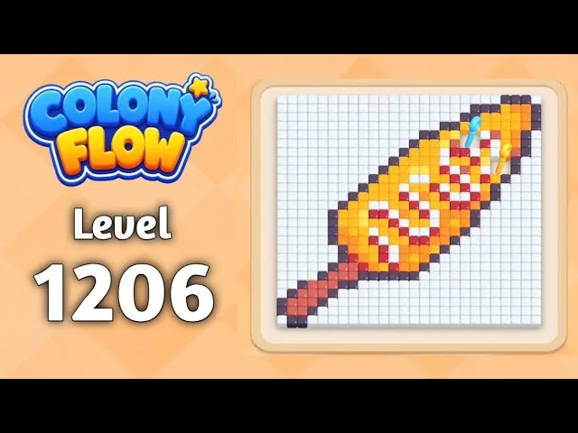 Colony Flow! Level 1206 board layout