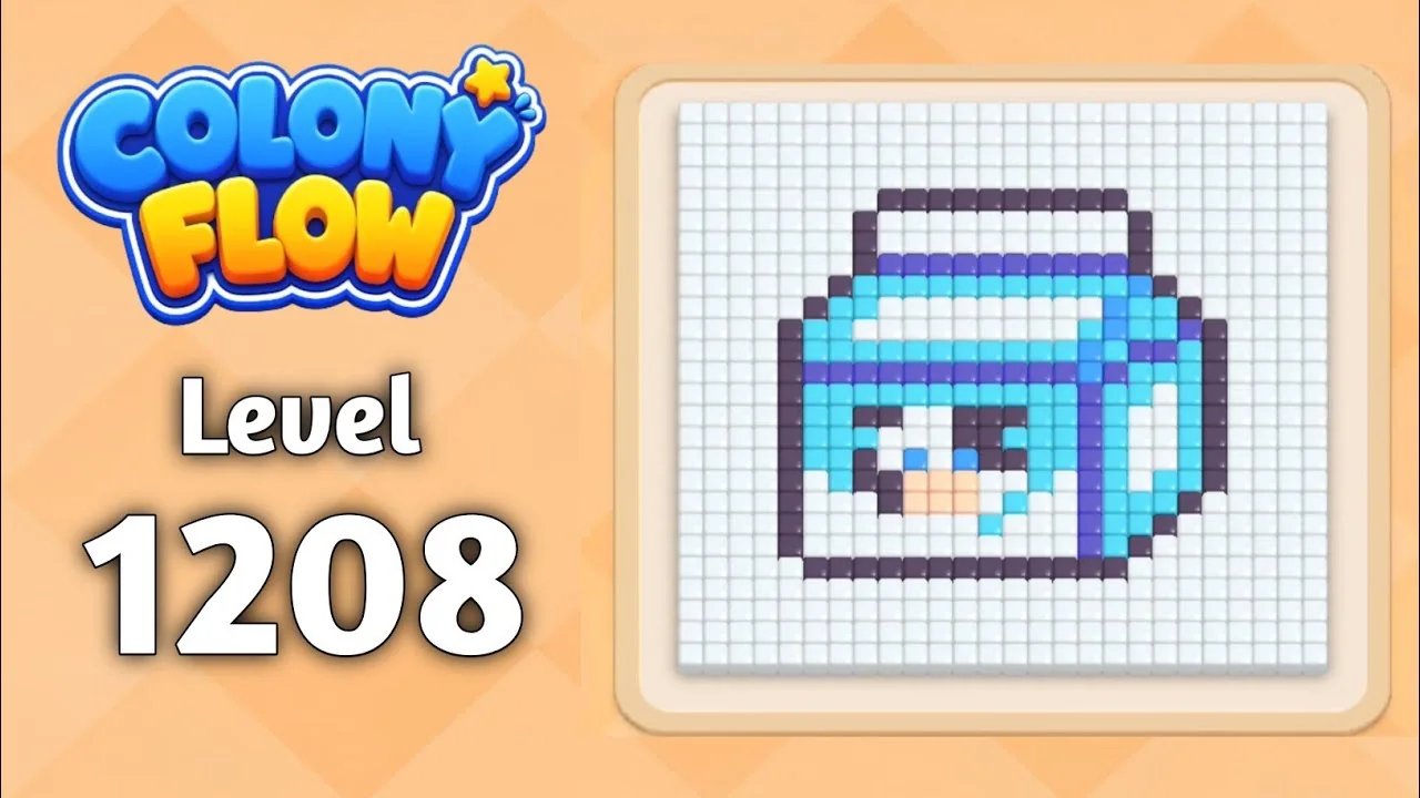Colony Flow! Level 1208 board layout