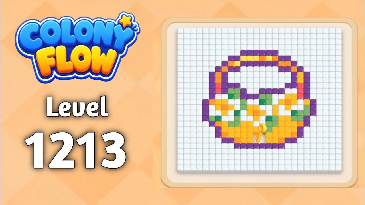 Colony Flow! Level 1213 board layout