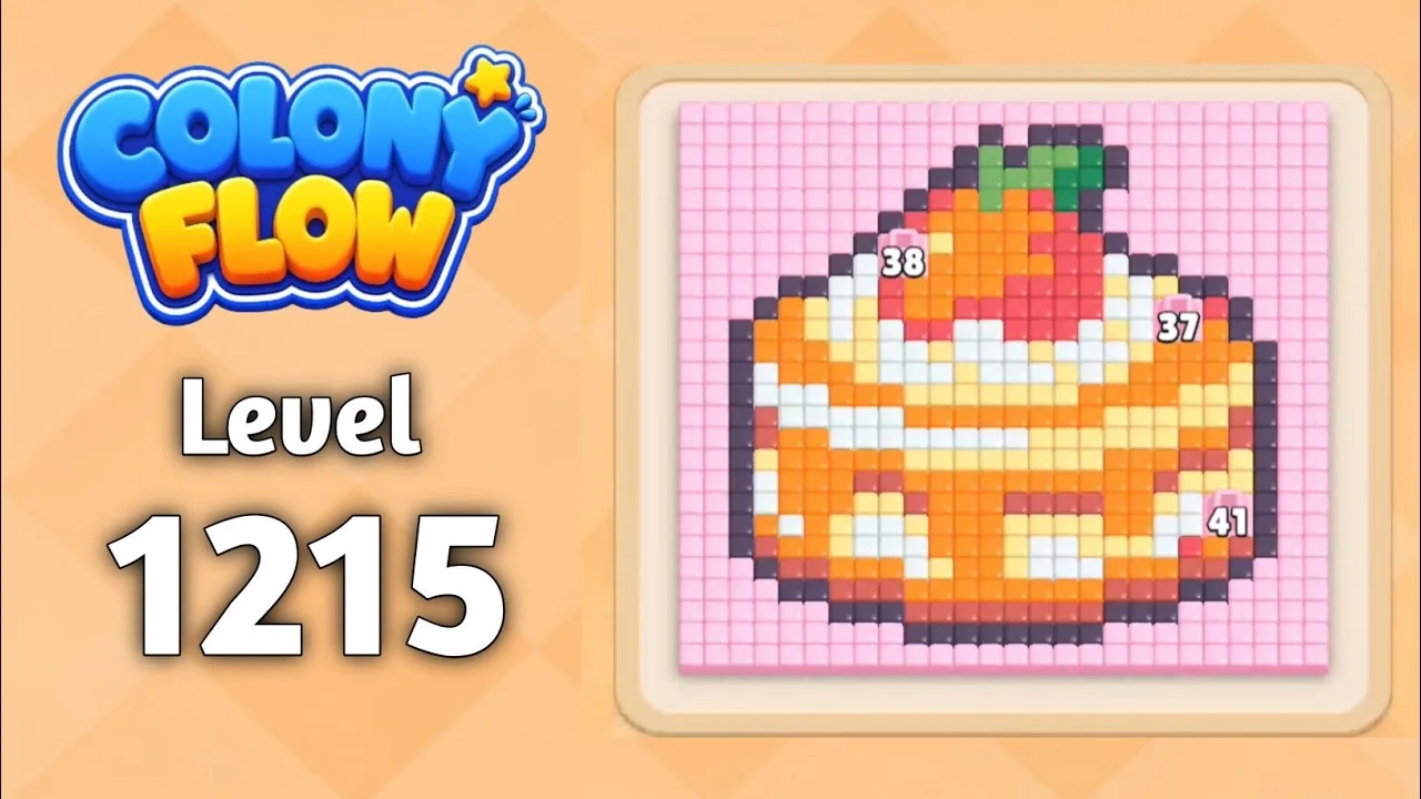 Colony Flow! Level 1215 board layout