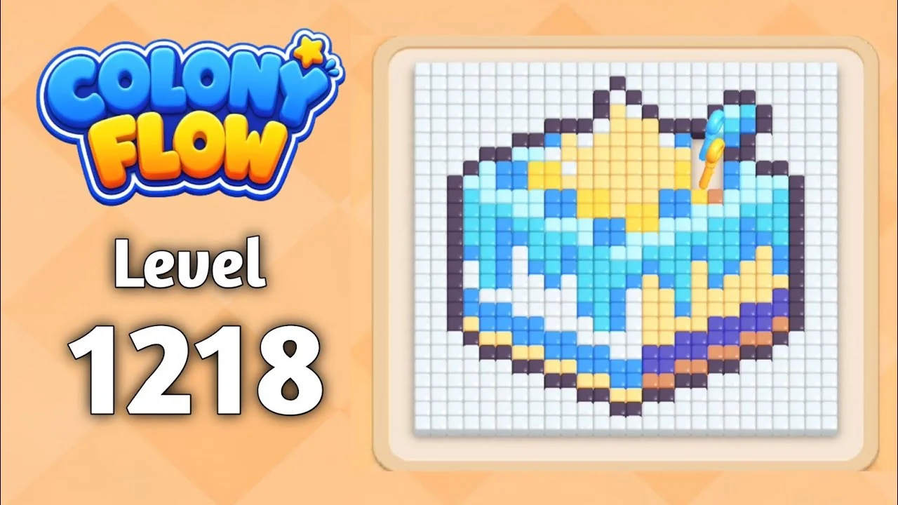 Colony Flow! Level 1218 board layout