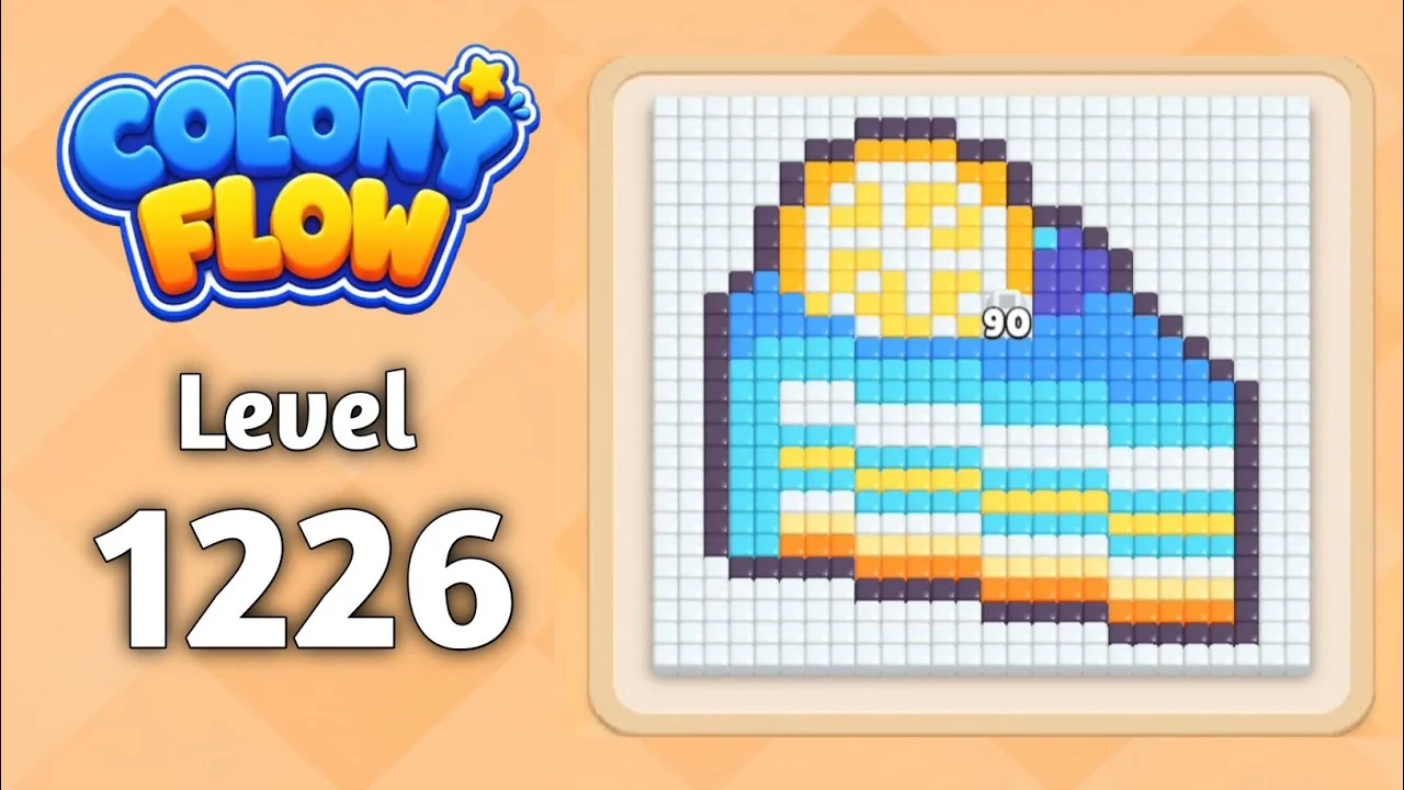 Colony Flow! Level 1226 board layout