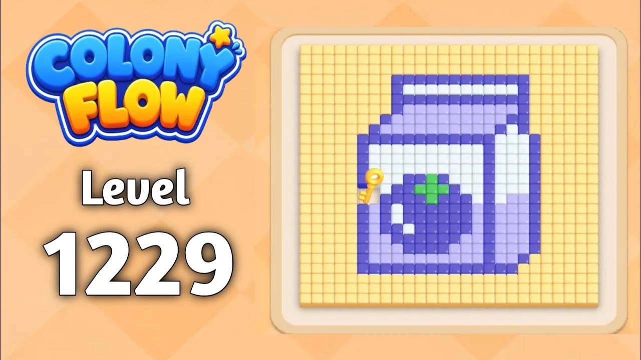 Colony Flow! Level 1229 board layout