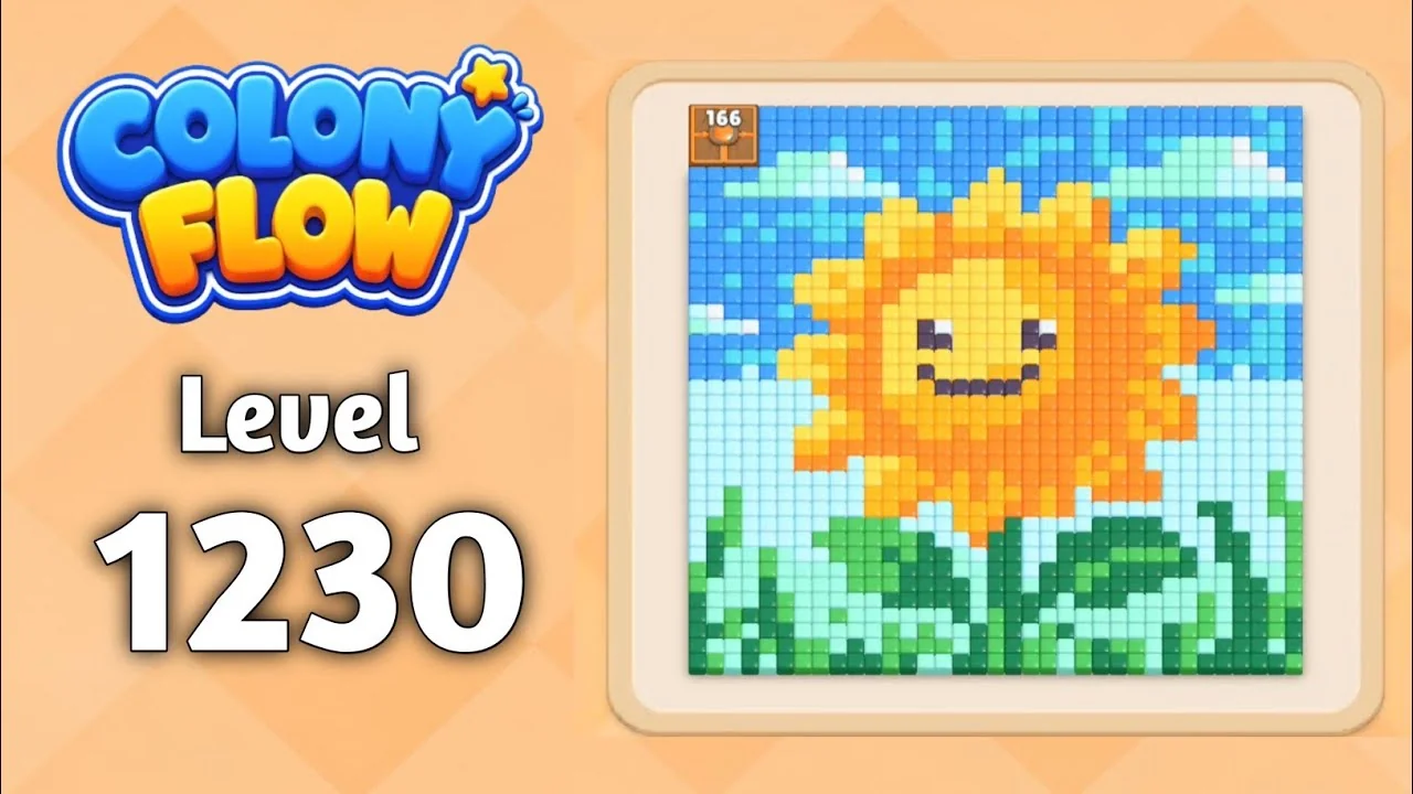 Colony Flow! Level 1230 board layout