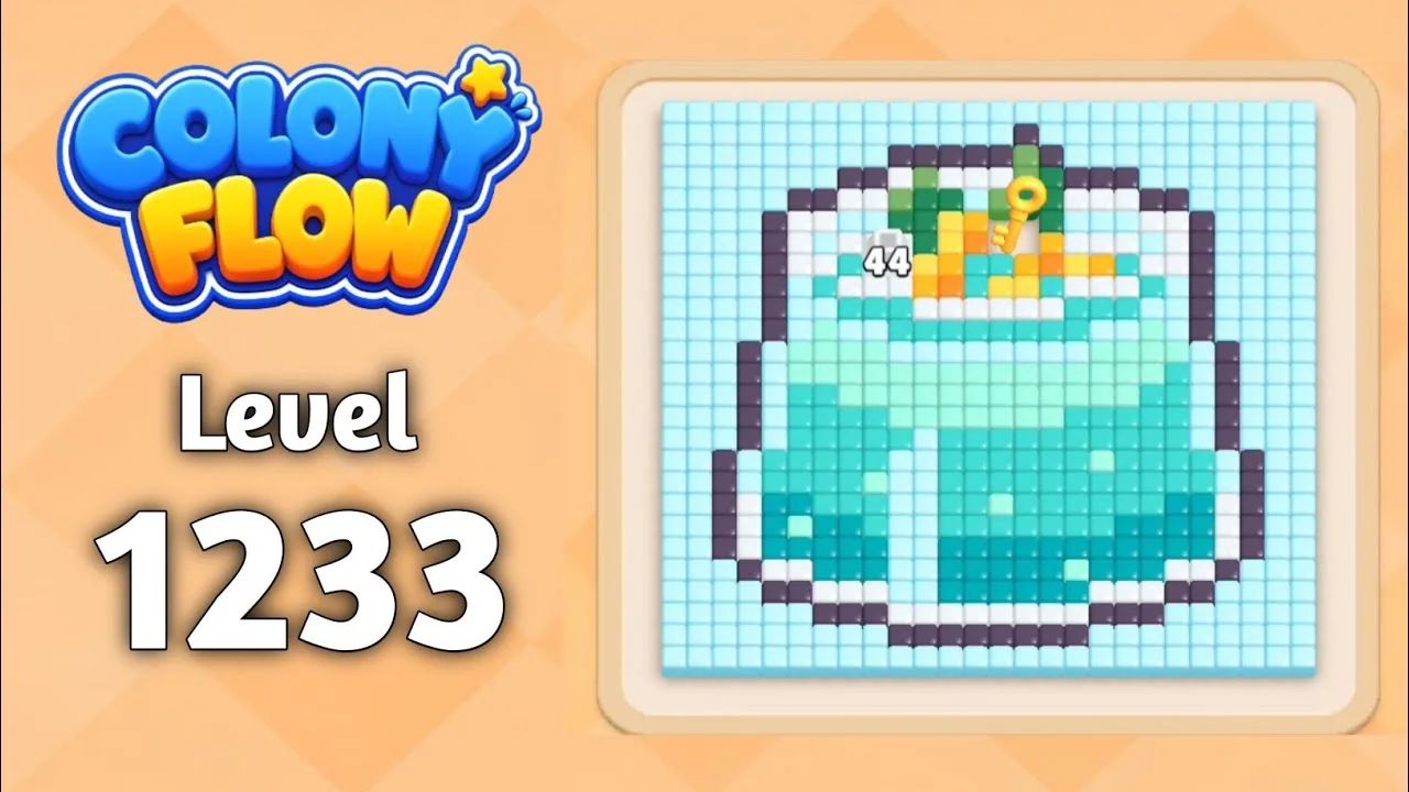 Colony Flow! Level 1233 board layout