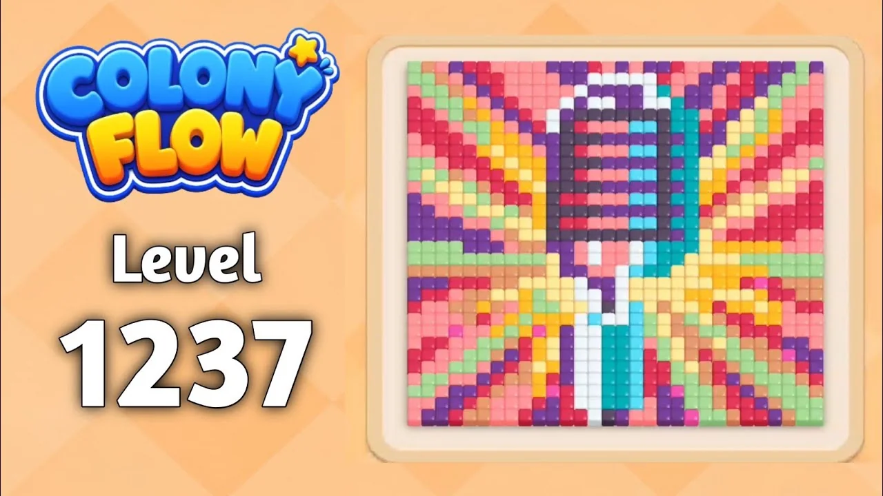 Colony Flow! Level 1237 board layout
