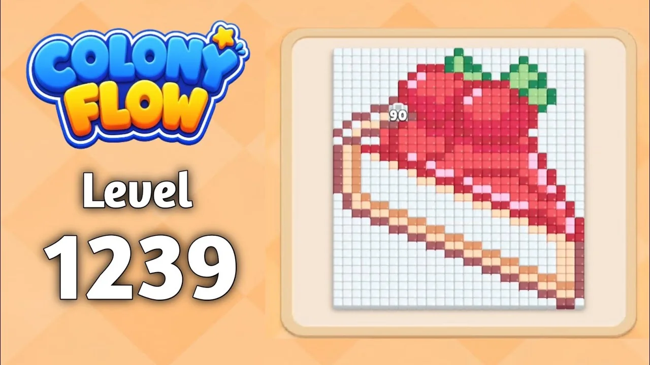 Colony Flow! Level 1239 board layout