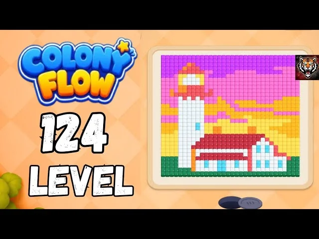 Colony Flow! Level 124 board layout