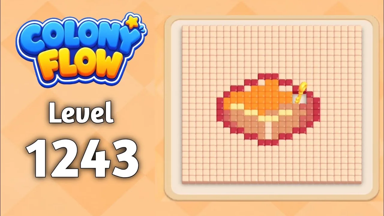 Colony Flow Level 1243 board