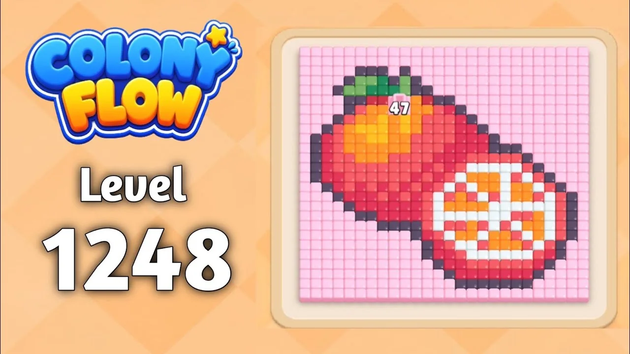 Colony Flow Level 1248 board