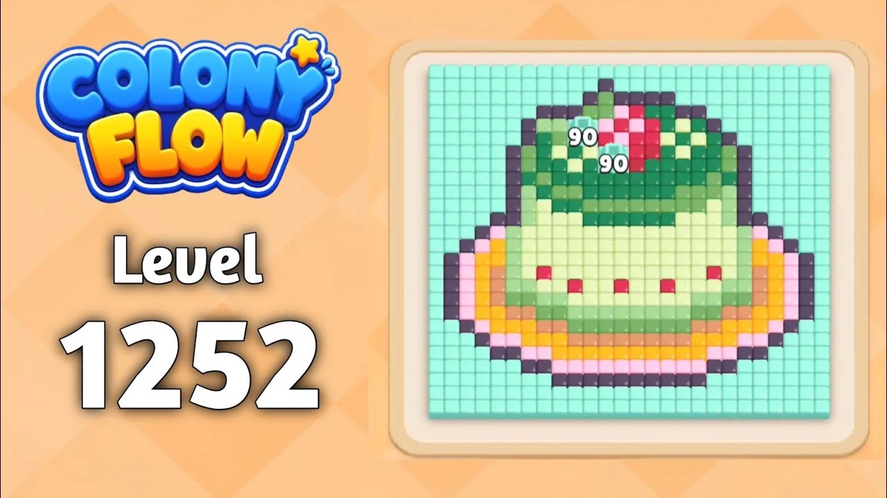 Colony Flow Level 1252 board
