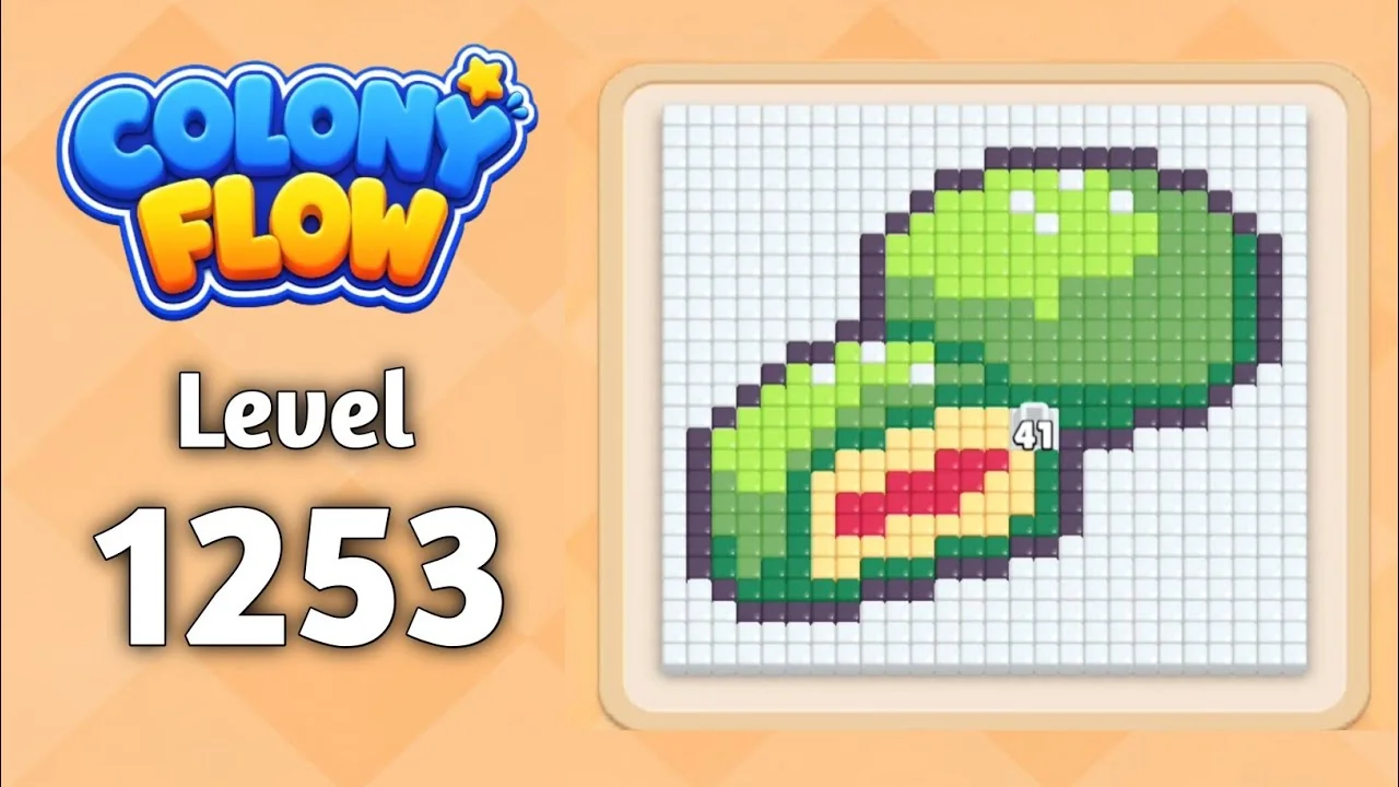 Colony Flow Level 1253 board