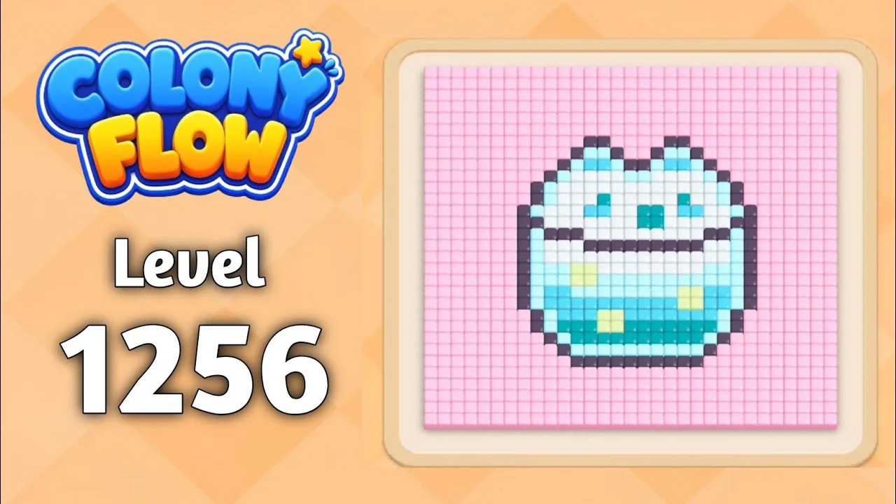 Colony Flow Level 1256 board