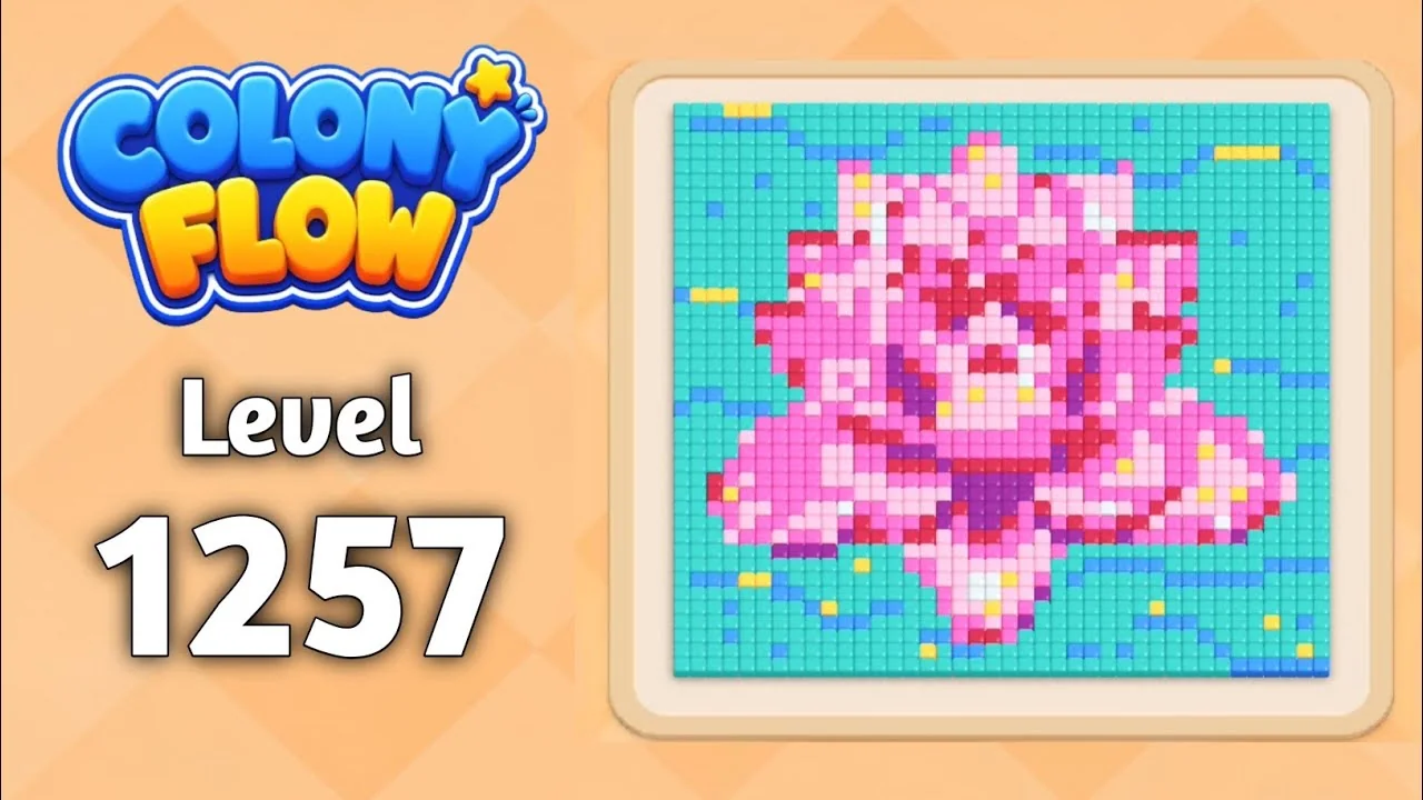 Colony Flow Level 1257 board