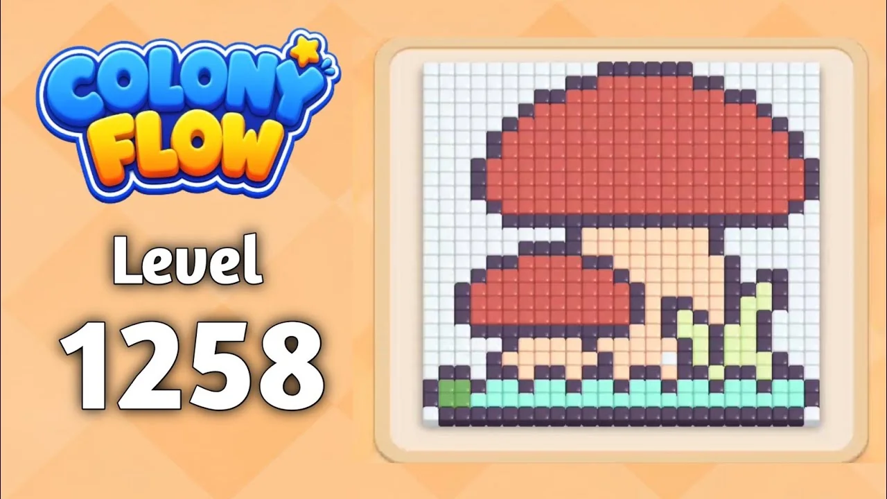 Colony Flow Level 1258 board