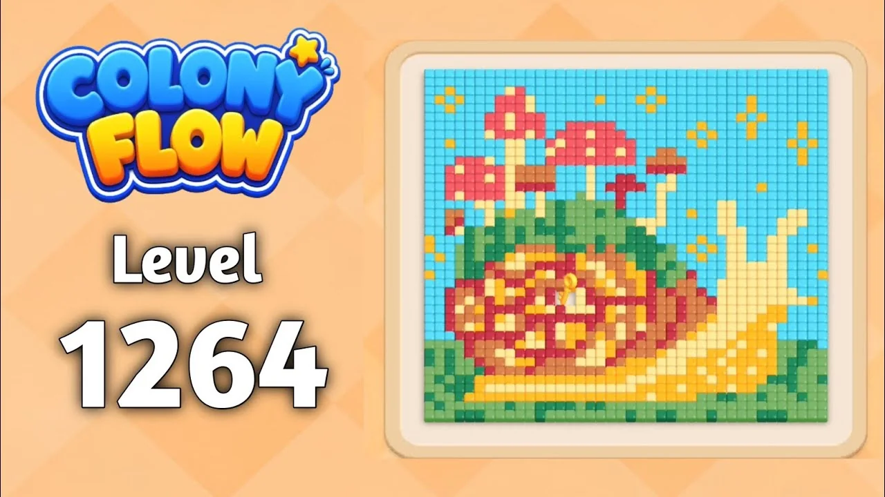 Colony Flow Level 1264 board