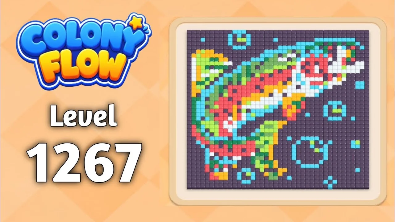 Colony Flow Level 1267 board
