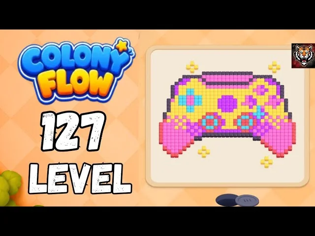 Colony Flow! Level 127 board layout