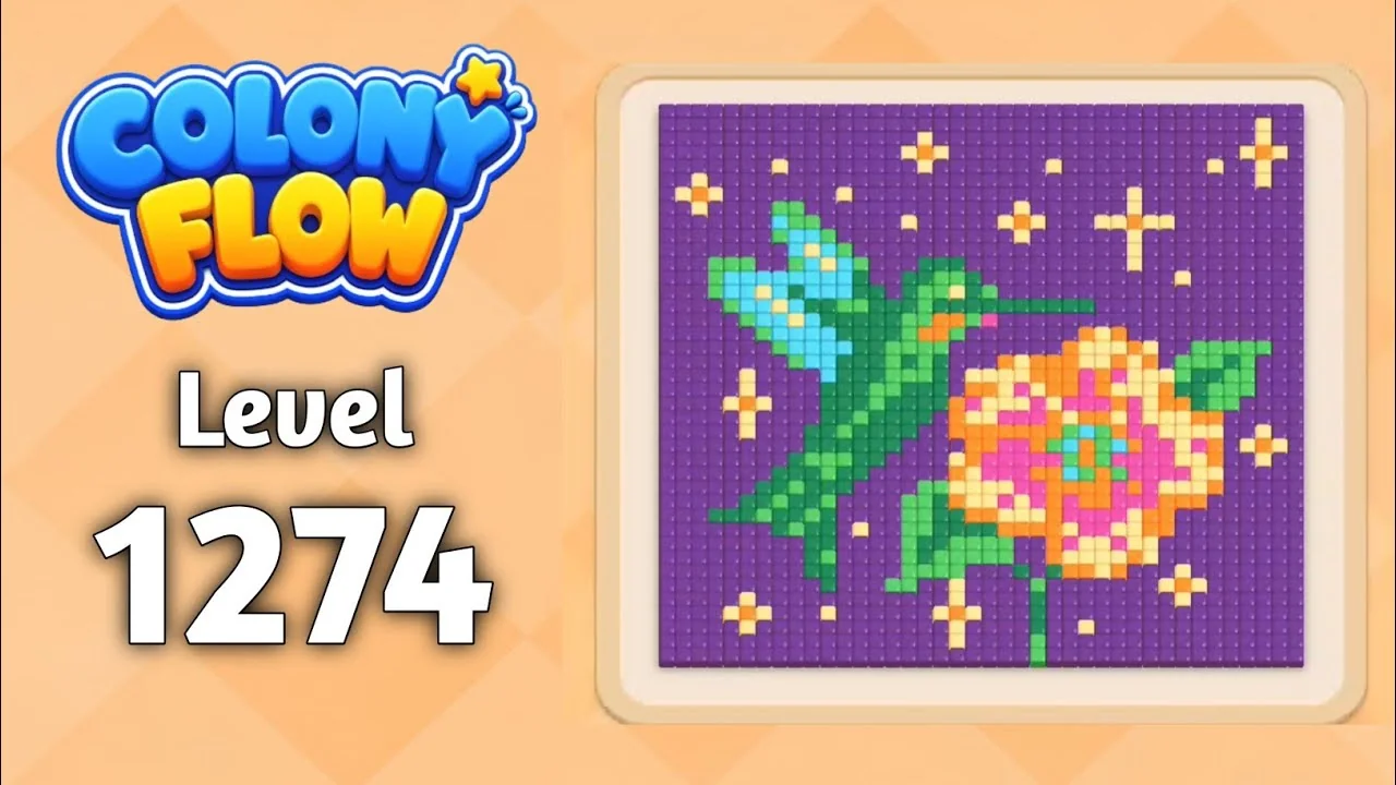 Colony Flow Level 1274 board