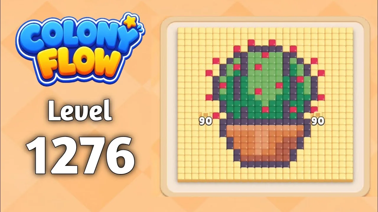 Colony Flow Level 1276 board