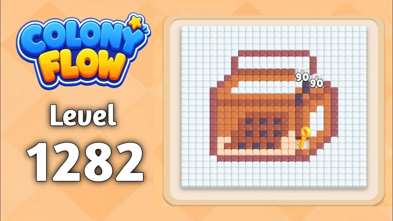Colony Flow Level 1282 board