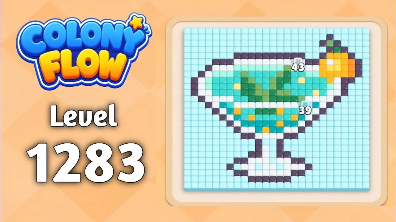 Colony Flow Level 1283 board