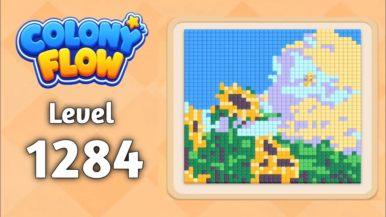 Colony Flow Level 1284 board