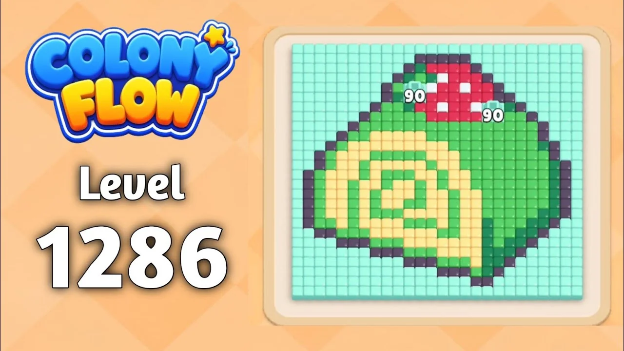 Colony Flow Level 1286 board