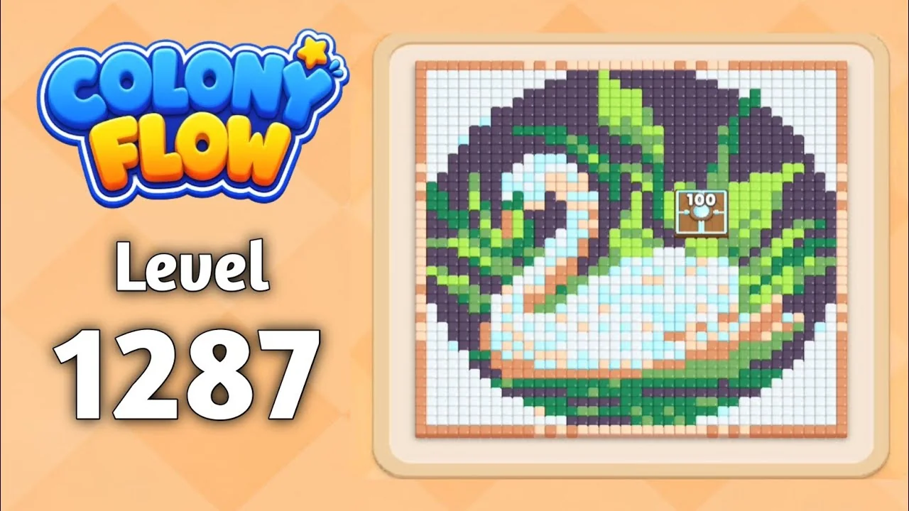 Colony Flow Level 1287 board