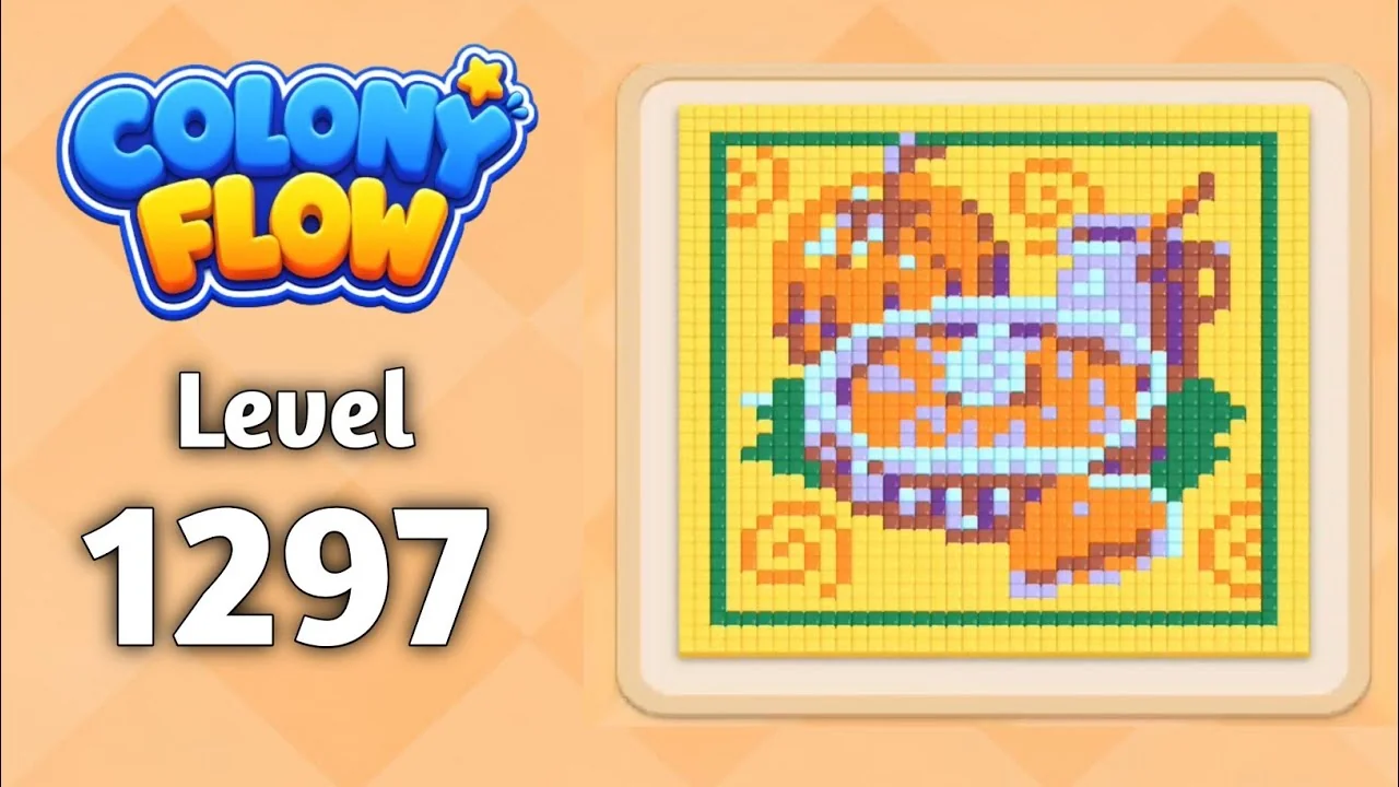 Colony Flow Level 1297 board