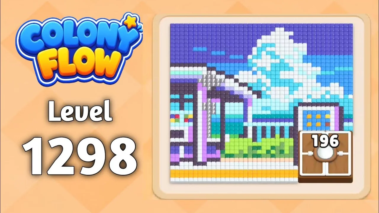Colony Flow Level 1298 board