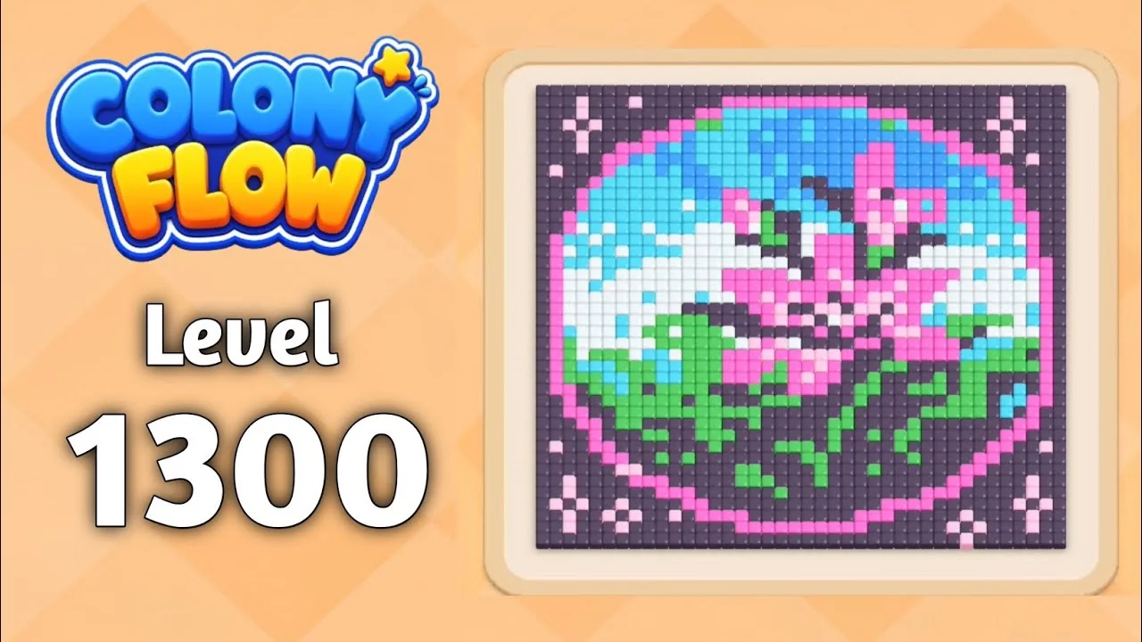 Colony Flow Level 1300 board