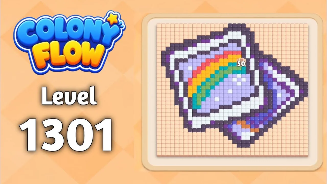 Colony Flow Level 1301 board