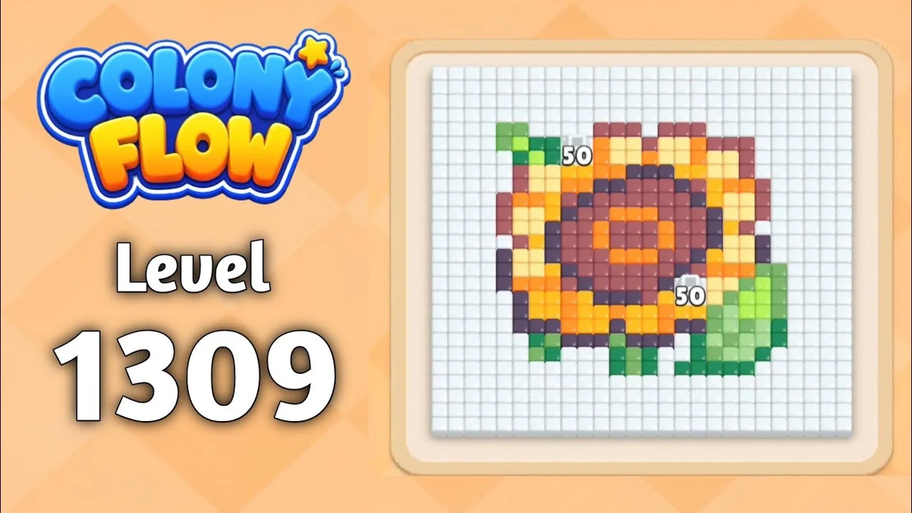 Colony Flow Level 1309 board
