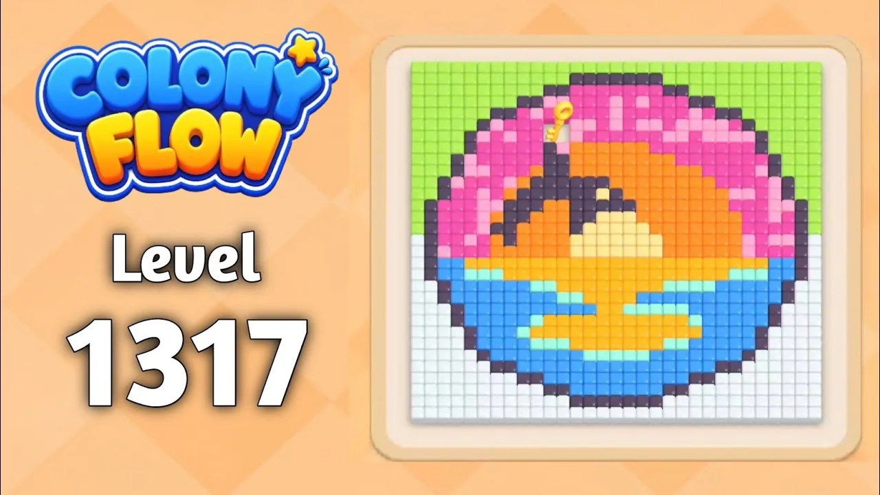 Colony Flow Level 1317 board