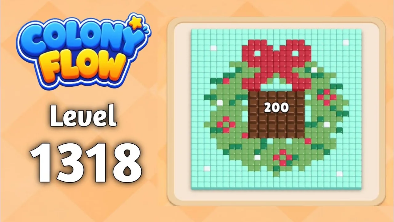 Colony Flow Level 1318 board