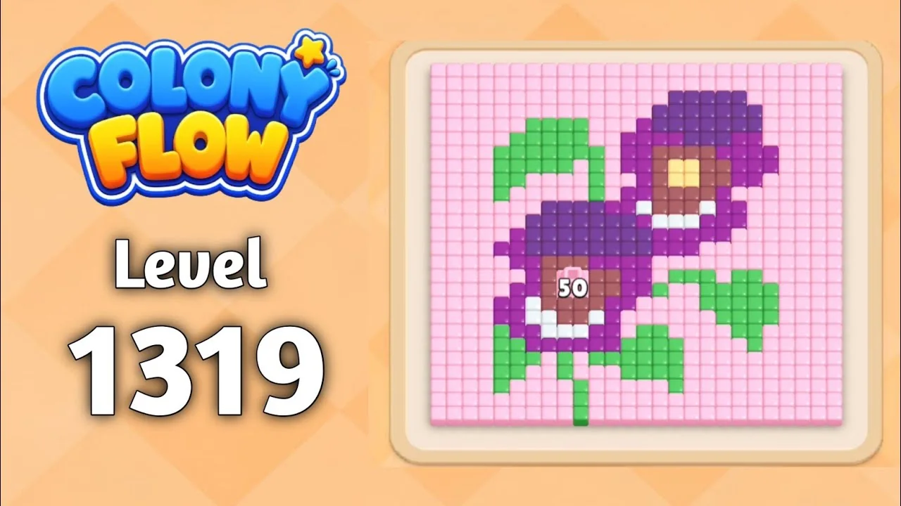 Colony Flow Level 1319 board