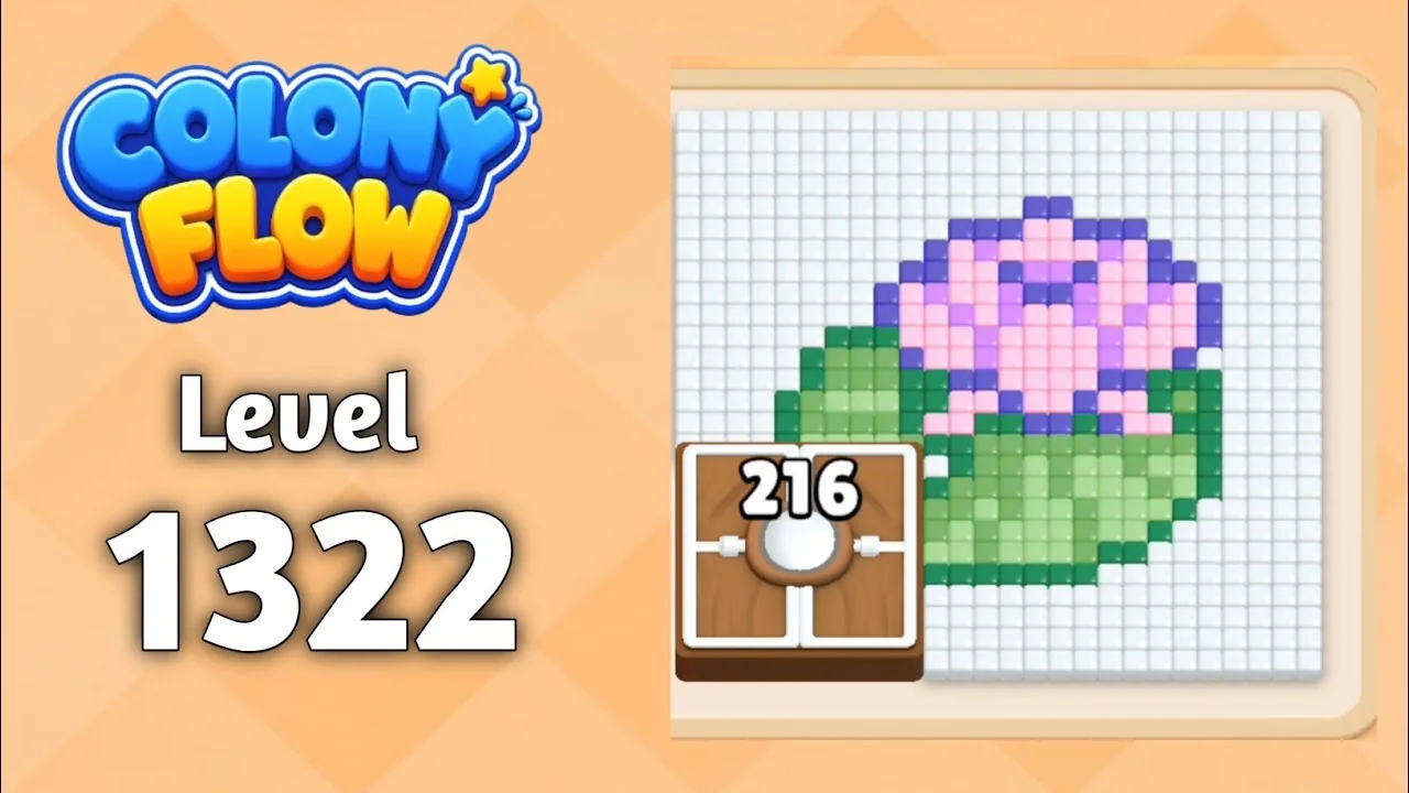 Colony Flow Level 1322 board