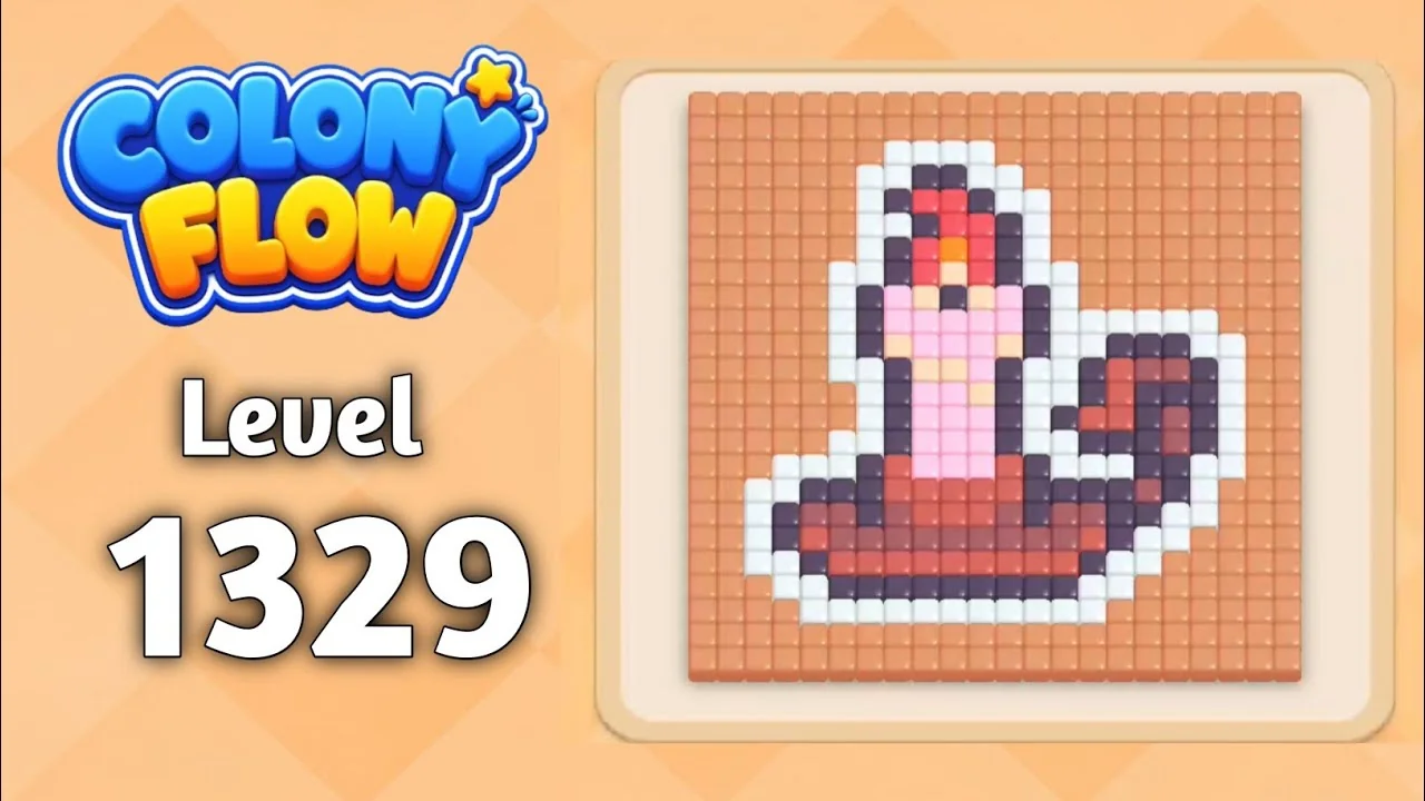 Colony Flow Level 1329 board