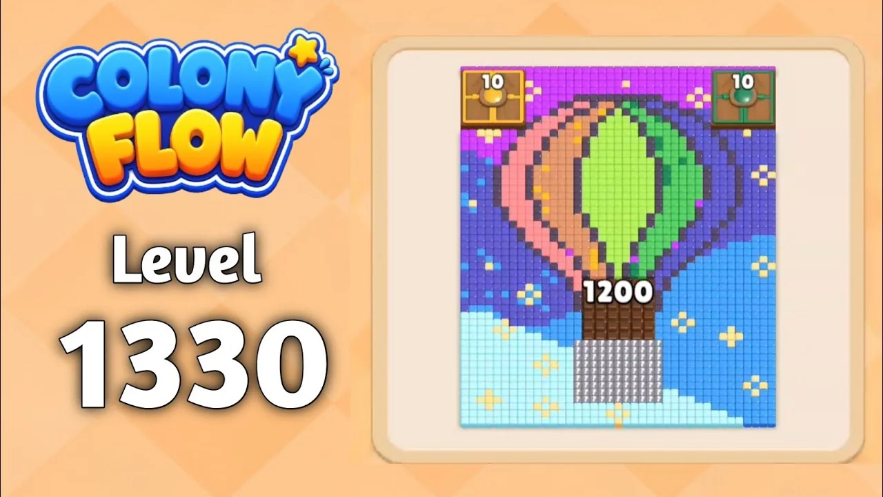 Colony Flow Level 1330 board