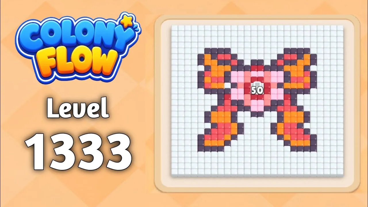 Colony Flow Level 1333 board