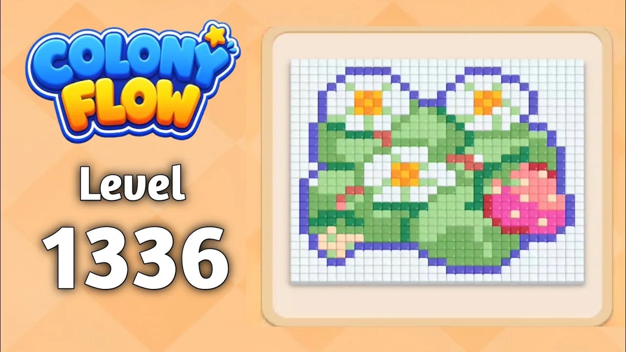 Colony Flow Level 1336 board