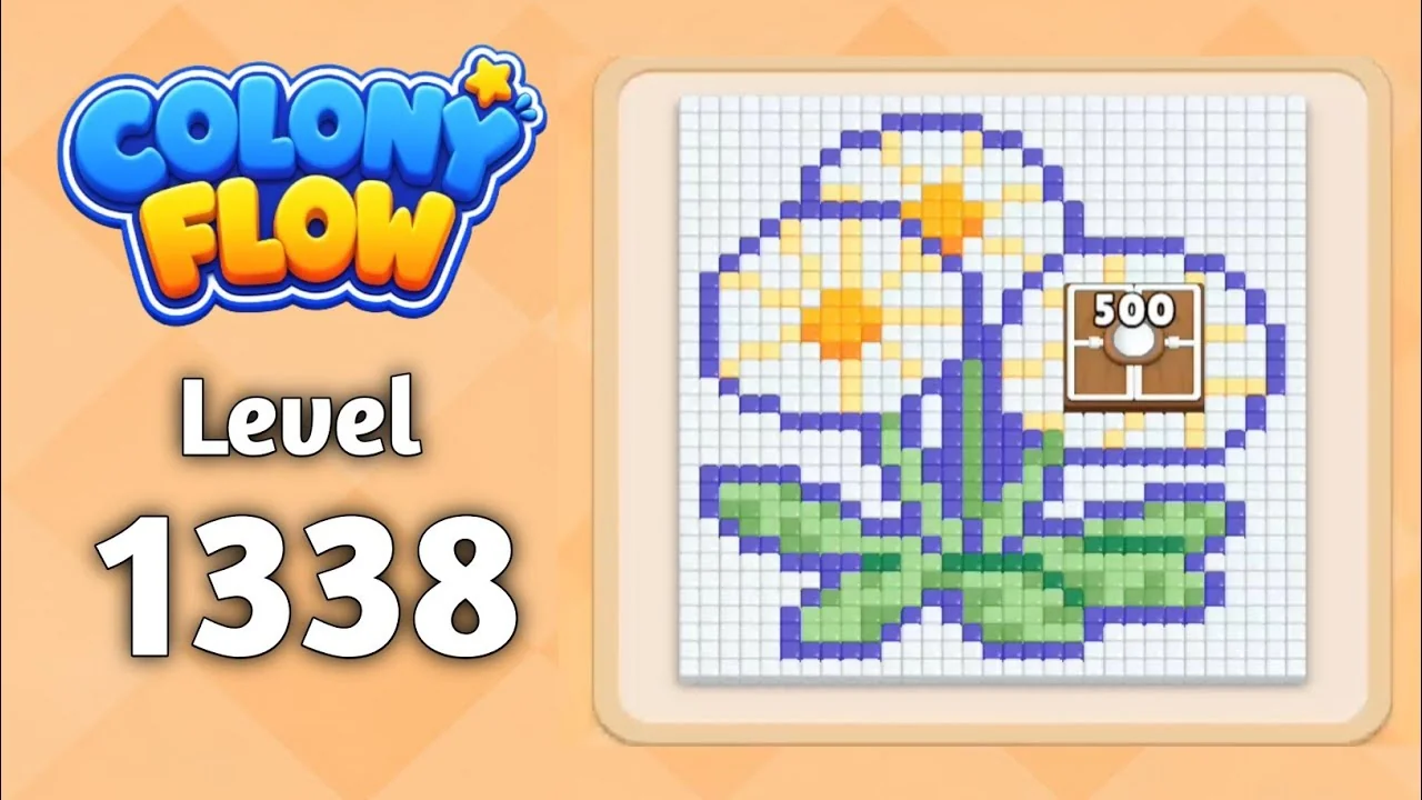 Colony Flow Level 1338 board