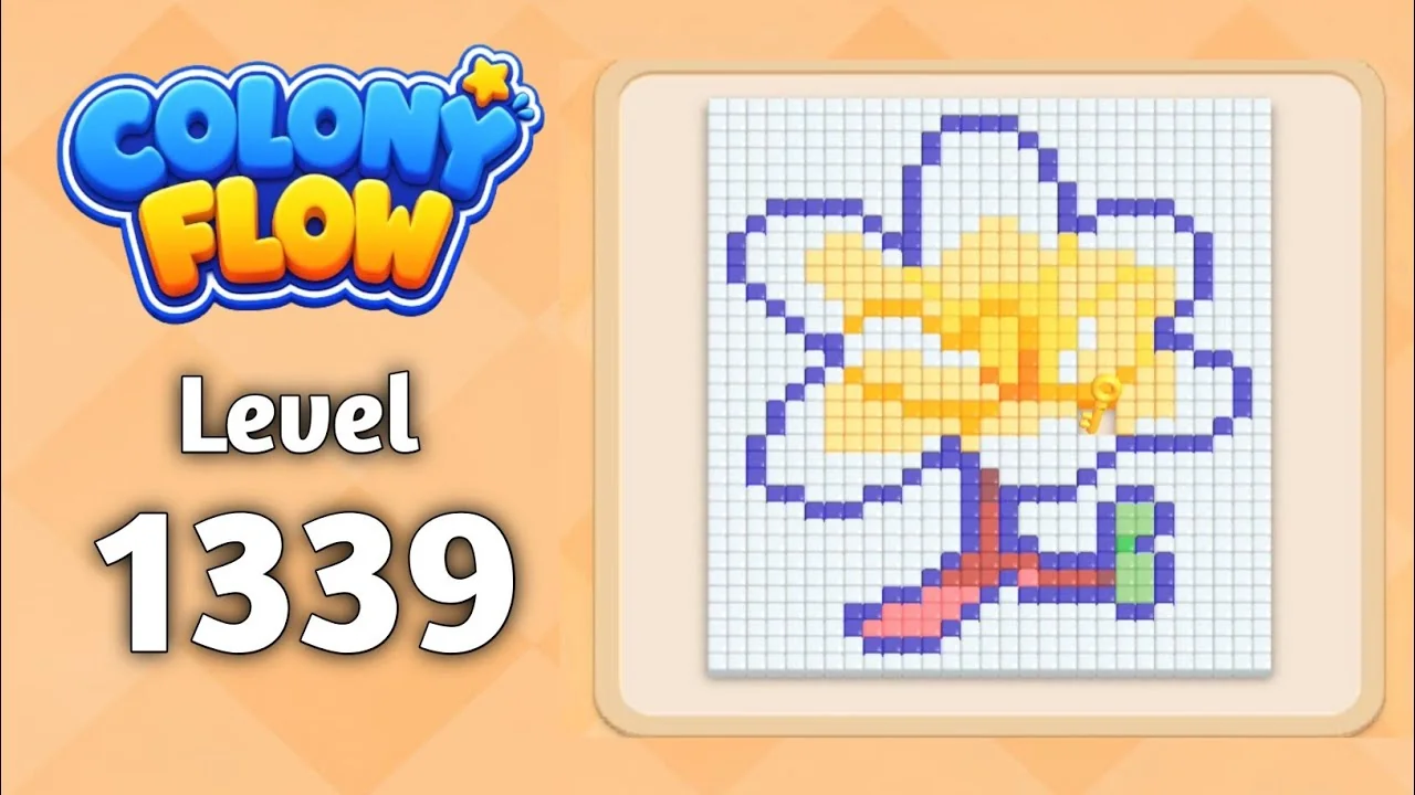 Colony Flow Level 1339 board