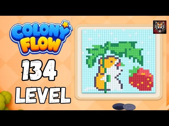 Colony Flow! Level 134 board layout