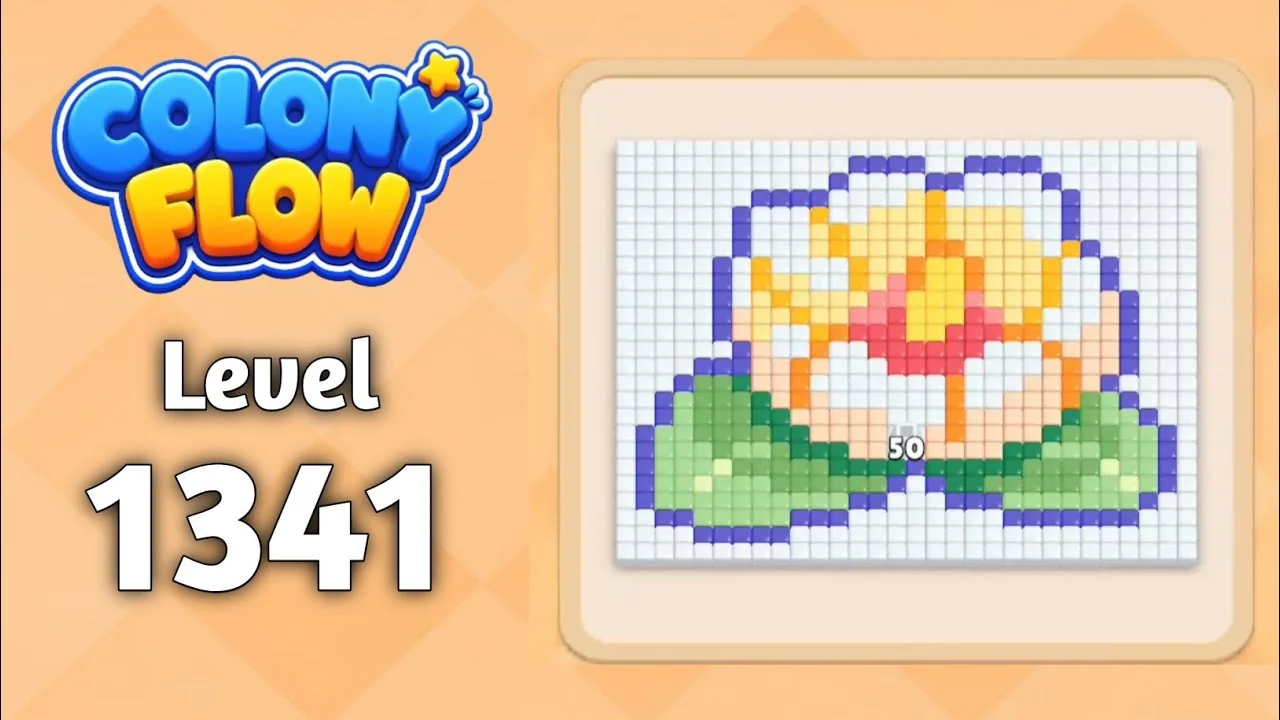 Colony Flow Level 1341 board