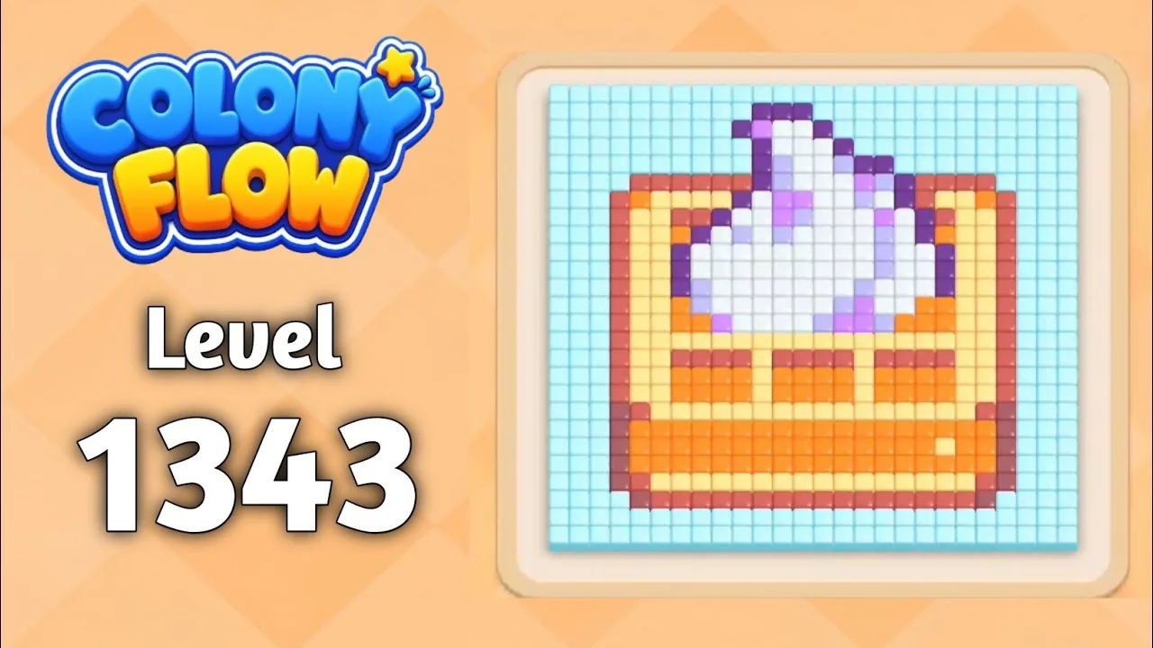 Colony Flow Level 1343 board