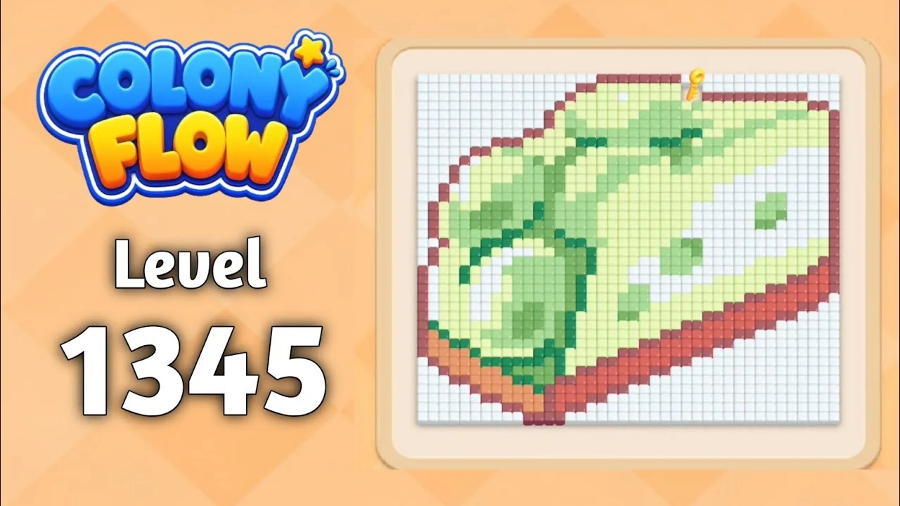 Colony Flow Level 1345 board
