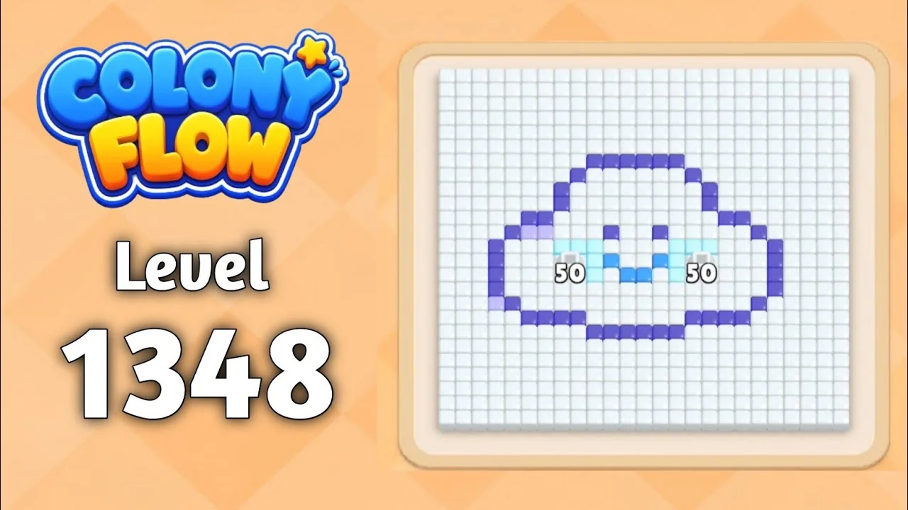 Colony Flow Level 1348 board